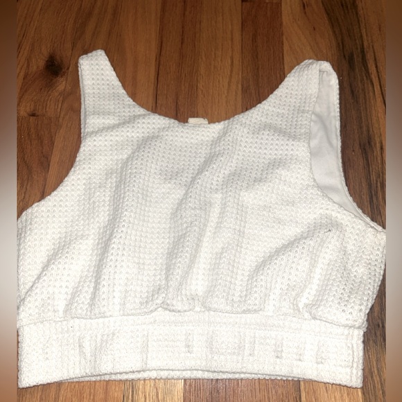 Surf Gypsy White Textured Tank Top - Picture 1 of 4